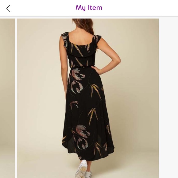 O’Neill Alana floral dress size medium, 4-6US - Picture 2 of 3